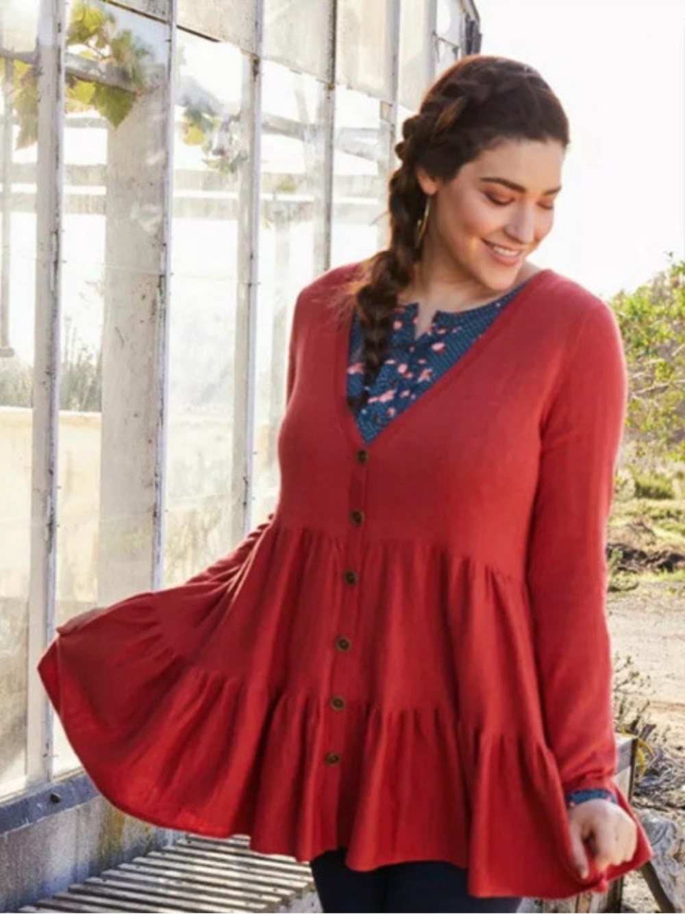 NWT Matilda Jane Love Me Tender Button Front Tiered Cardigan Dress
Medium - Picture 3 of 10